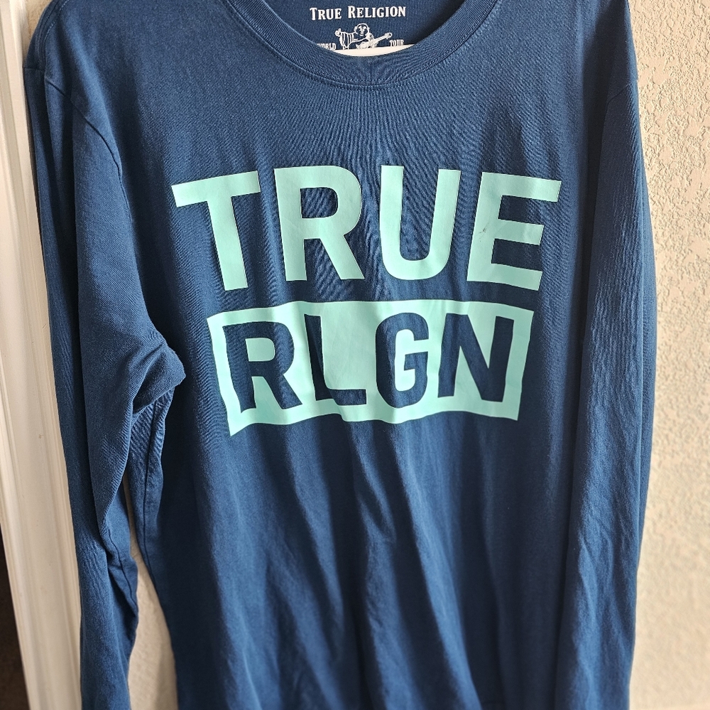 True religion long sleeve  tshirt